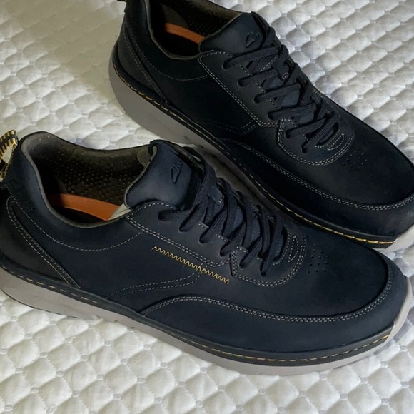 Clarks Pro Men's Navy Sneakers - Picture 9 of 10